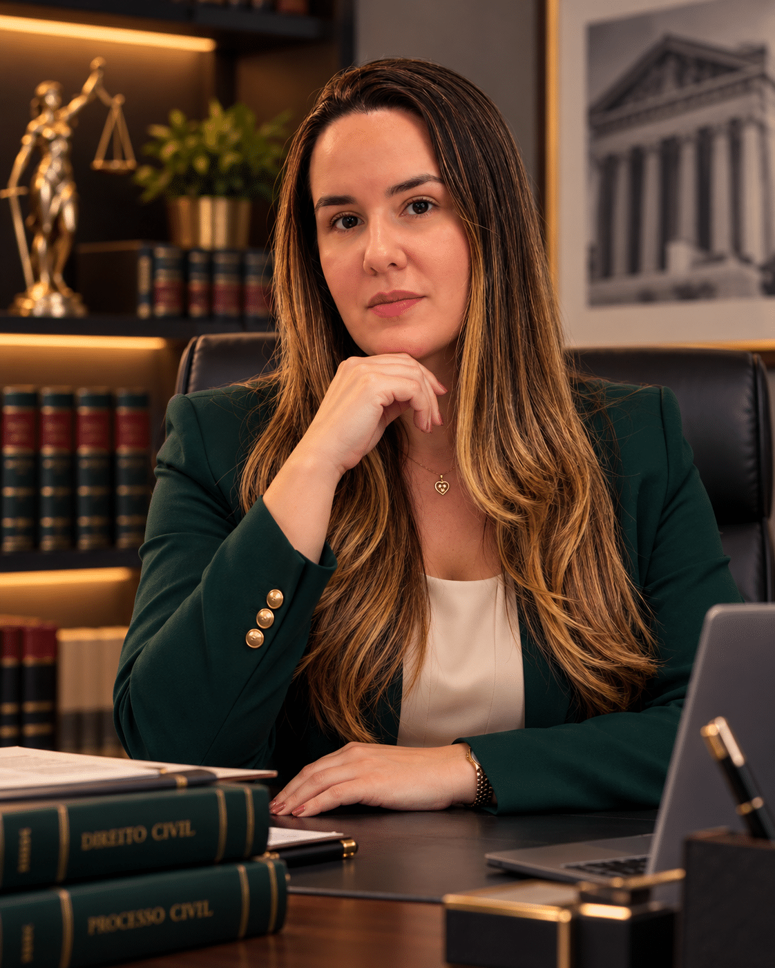 Thammille Lenanda Silva Félix Godoy, advogada inscrita na OAB-TO sob o número 8.900